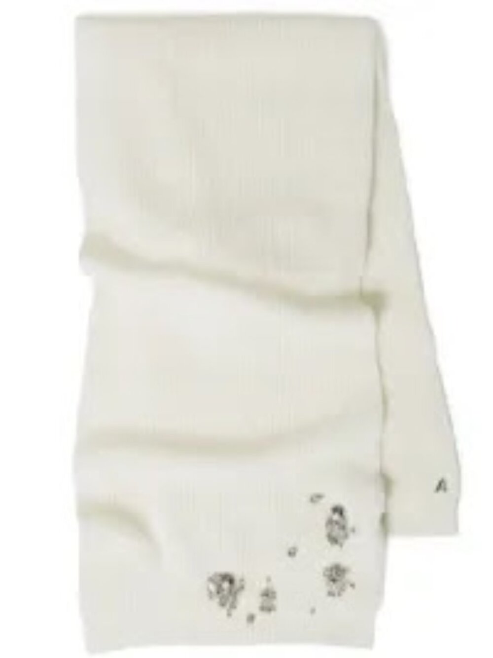 NWT NEVER WORN Twinset Actitude Scarf with embroidery + logo MATCHING HAT AVAIL